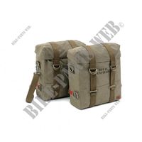 SOFT PANNIERS OLIVE for Royal Enfield CLASSIC 500 PEGASUS