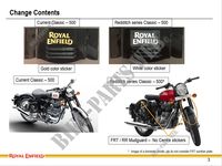 SPECIFIC PARTS for Royal Enfield CLASSIC 500 REDDITCH