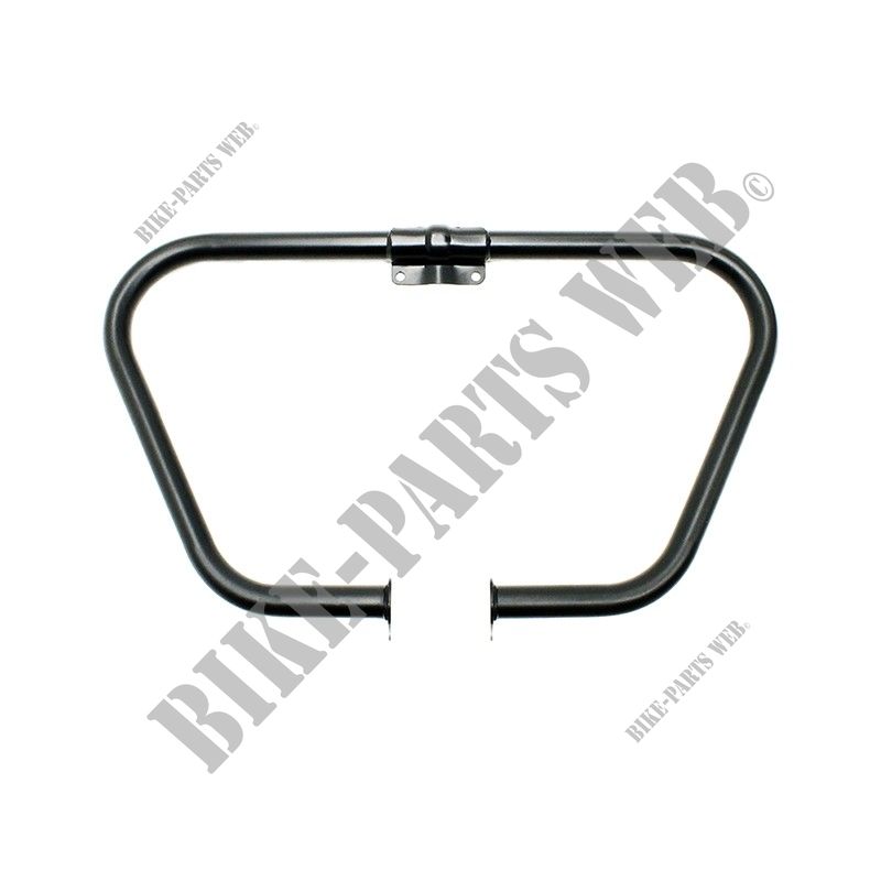 TRAPEZIUM ENGINE GUARDS BLACK for Royal Enfield CLASSIC 500 REDDITCH