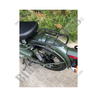 REAR RACK BLACK for Royal Enfield CLASSIC 500 STEALTH BLACK