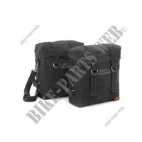SOFT PANNIERS BLACK for Royal Enfield CLASSIC 500 STEALTH BLACK