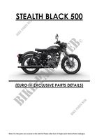 SPECIFIC PARTS for Royal Enfield CLASSIC 500 STEALTH BLACK