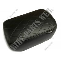 TOURING PILLION SEAT for Royal Enfield CLASSIC 500 STEALTH BLACK