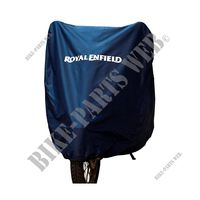 WATER RESISTANT COVER BLUE for Royal Enfield CLASSIC 500 STEALTH BLACK
