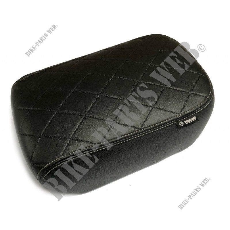 TOURING PILLION SEAT for Royal Enfield CLASSIC 500 STEALTH BLACK