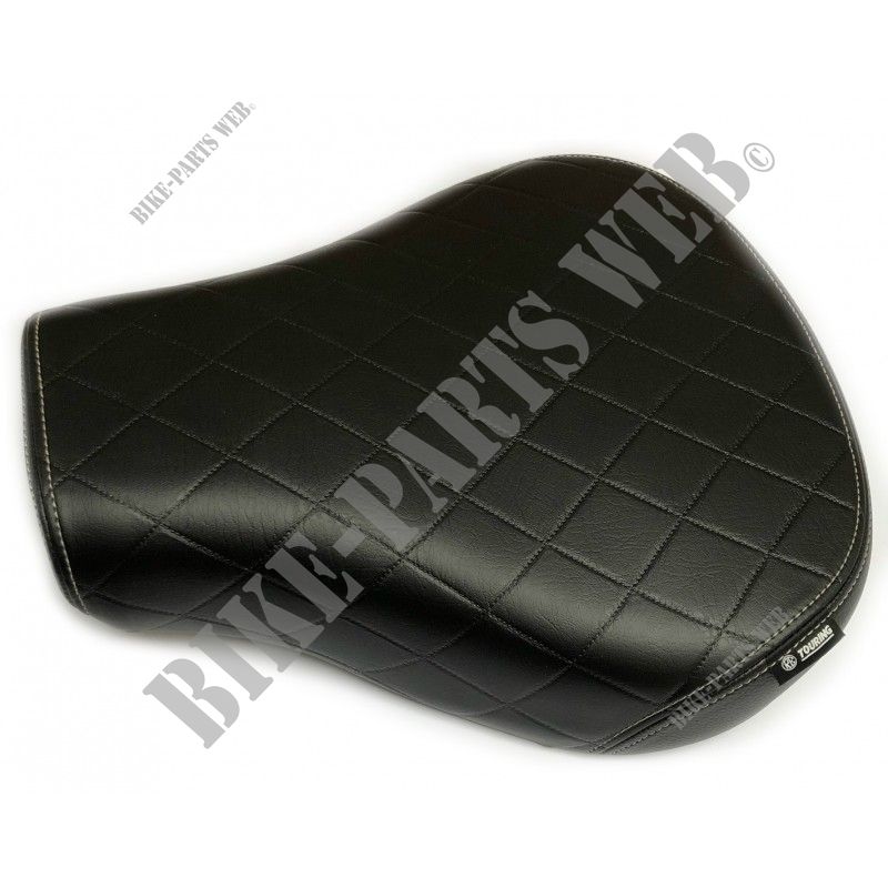 TOURING RIDERS SEAT for Royal Enfield CLASSIC 500 STEALTH BLACK