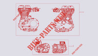 ENGINE ASSEMBLY for Royal Enfield BULLET 500 EURO 4