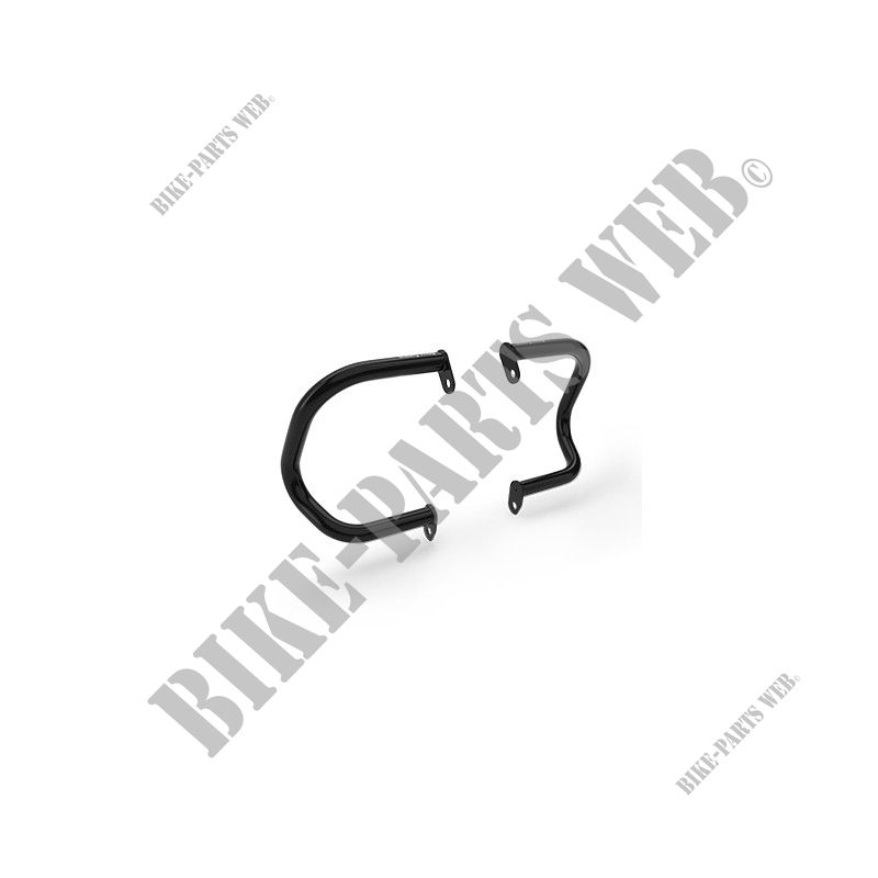 COMPACT ENGINE GUARDS BLACK for Royal Enfield CONTINENTAL GT 650 EURO 4