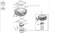 CYLINDER BARREL  411 royalenfield-motorcycle HIMALAYAN HIMALAYAN 410 EURO 4 33